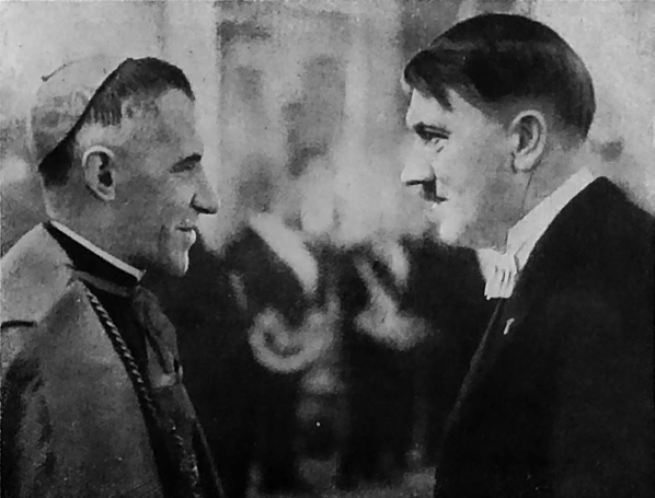 Adolf Hitler in conversation with the Apostolic Nuncio to Germany, 